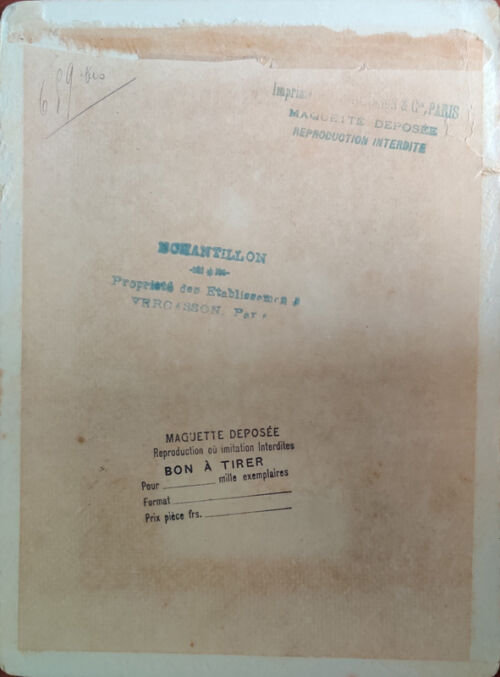 Champagne Delbeck verso