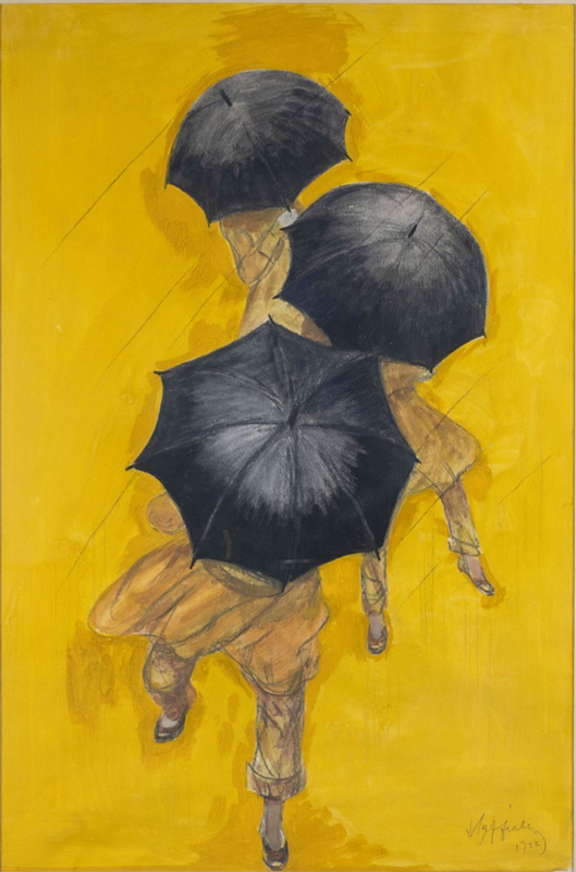 esquisse Parapluie-Revel