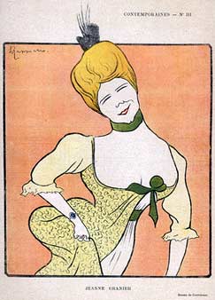 Jeanne Granier, Paru dans Le Rire N° 213 le 3 décembre 1898