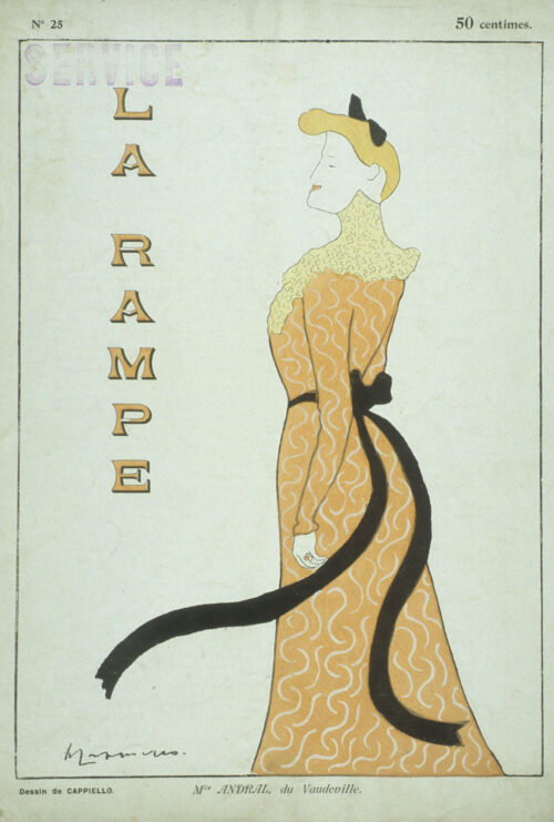 Melle Andral, du Vaudeville - publication