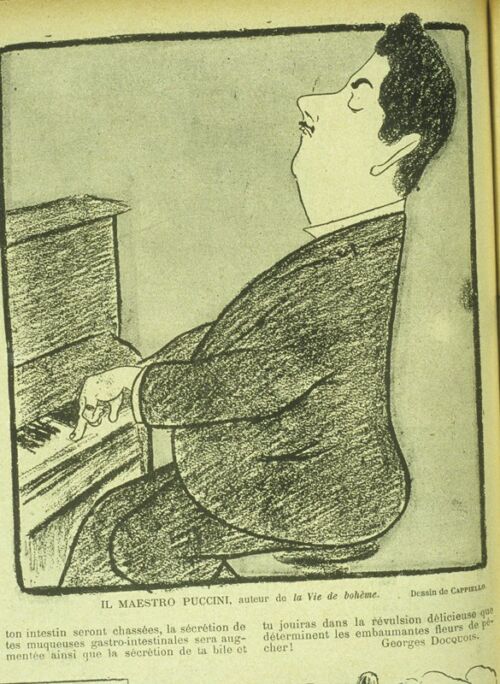 Il-Maestro-Puccini-Caricature-Cappiello