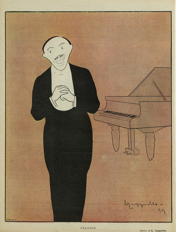 Fragson, caricature de Cappiello